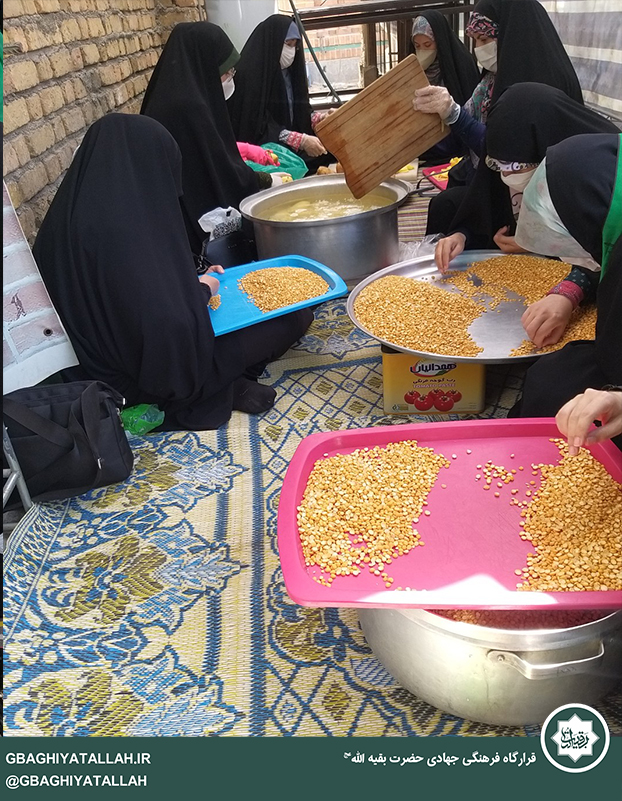 طبخ و توزیع غذا برای روز عید غدیر 1399